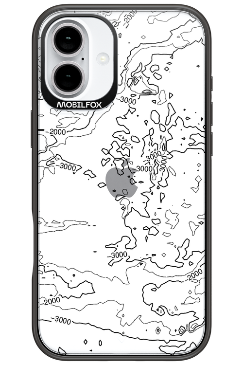 Contour Map - Apple iPhone 16 Plus