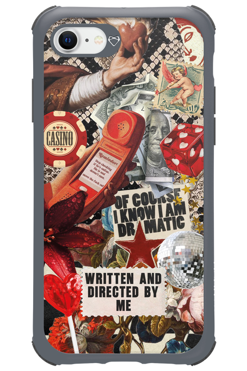 RED VINTAGE - Apple iPhone 7