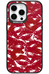 Burgundy and Kiss 2.0 - Apple iPhone 15 Pro Max