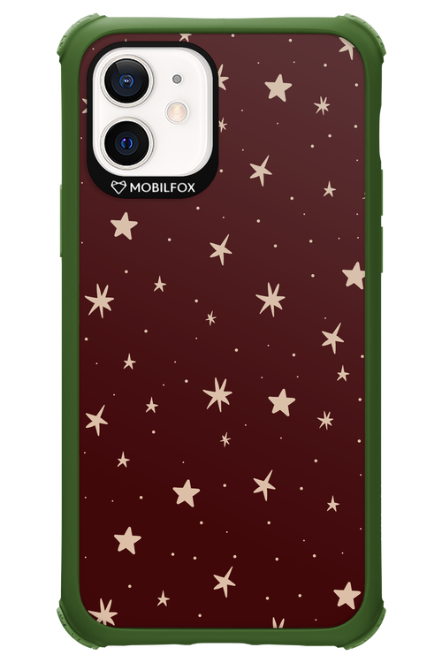 Burgundy Stars - Apple iPhone 12