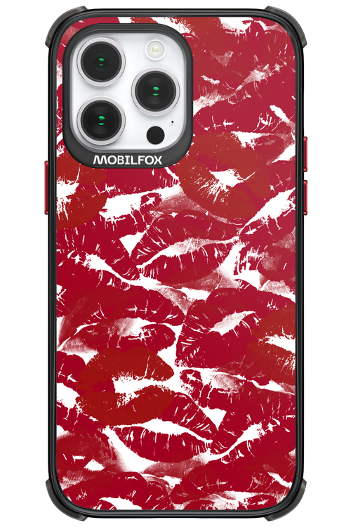 Burgundy and Kiss 2.0 - Apple iPhone 14 Pro Max