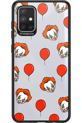 Mystery Clown (Transparent) - Samsung Galaxy A71