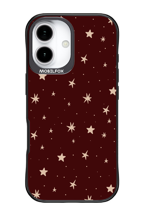 Burgundy Stars - Apple iPhone 17