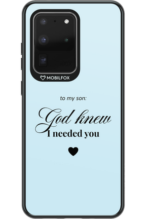 To My Son 2.0 - Samsung Galaxy S20 Ultra 5G