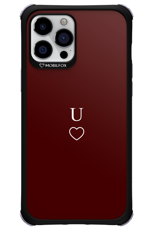 U Burgundia 2.0 - Apple iPhone 12 Pro Max