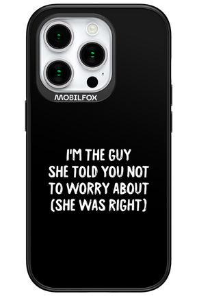 She was right 2.0 - Apple iPhone 15 Pro