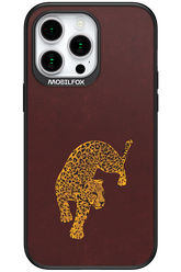 Burgundy Leopard - Apple iPhone 15 Pro Max
