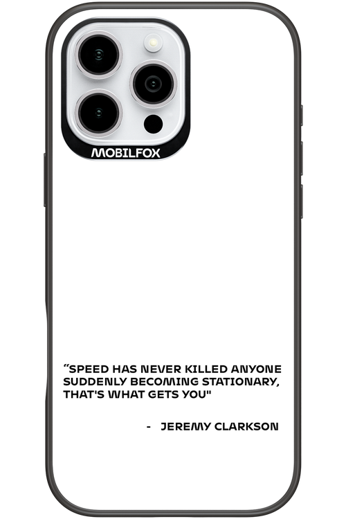 Speed Philosophy 2.0 - Apple iPhone 16 Pro Max