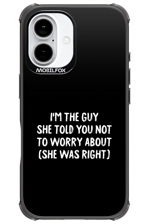 She was right 2.0 - Apple iPhone 16