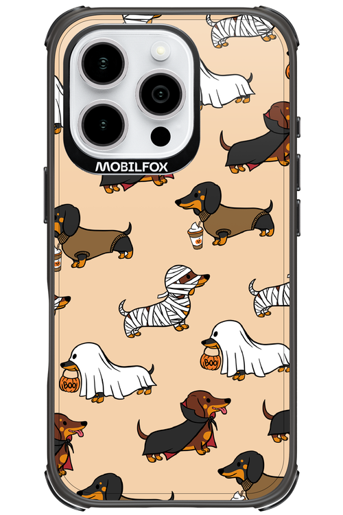 Scary Dachshund - Apple iPhone 16 Pro