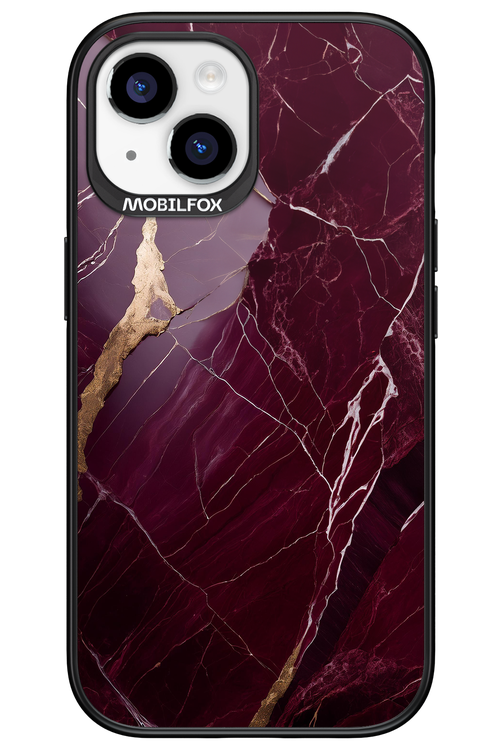 Burgundy Marble - Apple iPhone 15