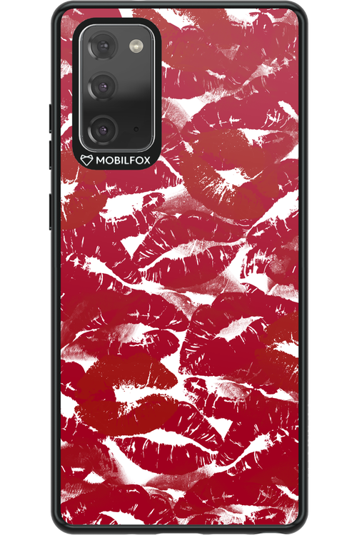 Burgundy and Kiss - Samsung Galaxy Note 20