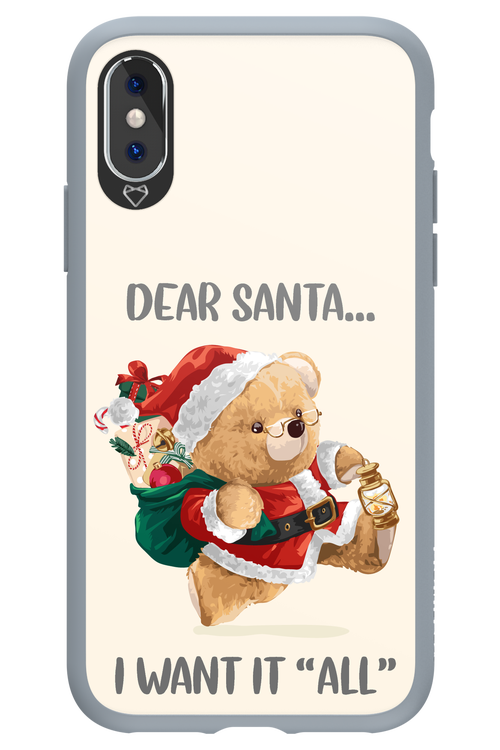 Dear Santa i want it all - Apple iPhone X
