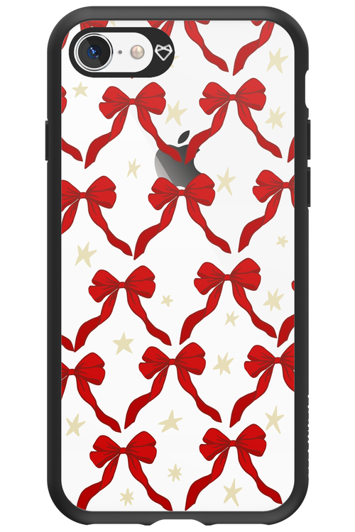 Bow & Stars (Transparent) - Apple iPhone 8
