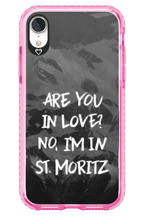 I'm in St. Moritz - Apple iPhone XR