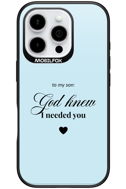 To My Son 2.0 - Apple iPhone 16 Pro