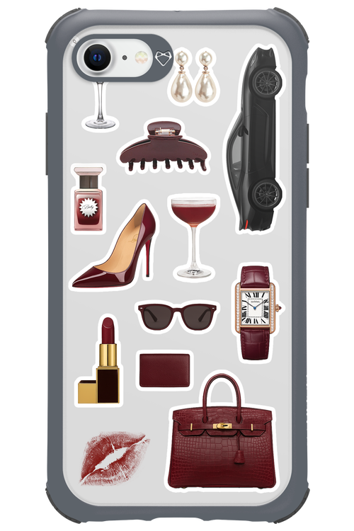 Classy Burgundy - Apple iPhone 7