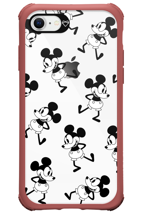 Iconic Mouse (pattern) - Apple iPhone 8