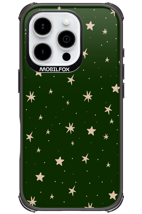Forest Green Stars - Apple iPhone 16 Pro