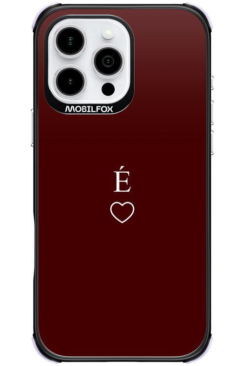 E Burgundia II 2.0 - Apple iPhone 16 Pro Max