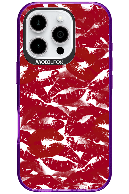 Burgundy and Kiss 2.0 - Apple iPhone 16 Pro