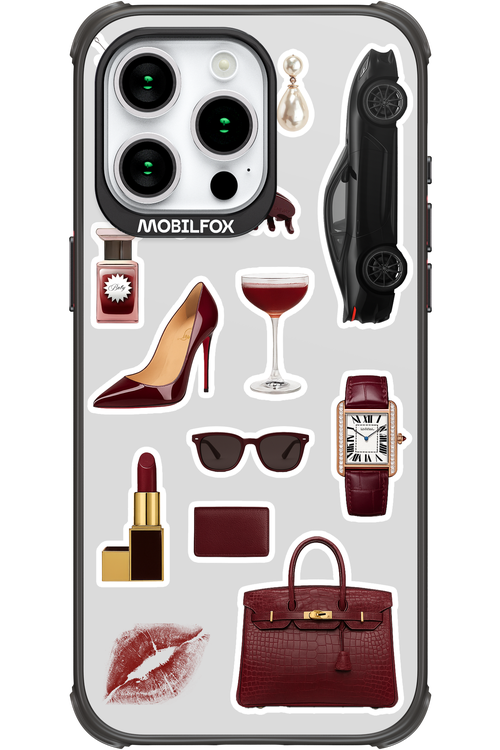 Classy Burgundy - Apple iPhone 15 Pro Max
