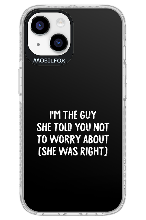 She was right 2.0 - Apple iPhone 14