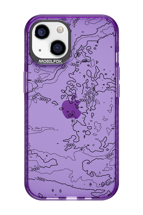 Contour Map - Apple iPhone 13