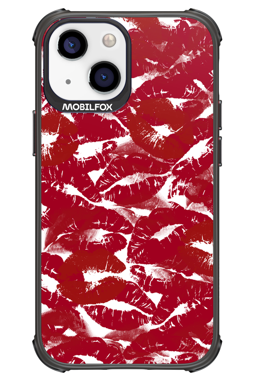 Burgundy and Kiss 2.0 - Apple iPhone 13 Mini