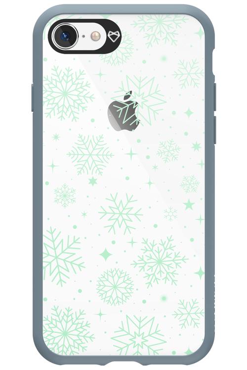 Tiffany's Snowflakes - Apple iPhone 8