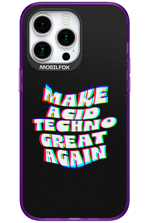 Acid Techno - Apple iPhone 15 Pro Max