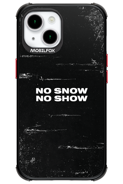 No snow, no show - Apple iPhone 15