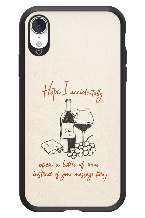 Bottle of wine 2.0 - Apple iPhone XR