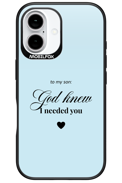 To My Son 2.0 - Apple iPhone 16