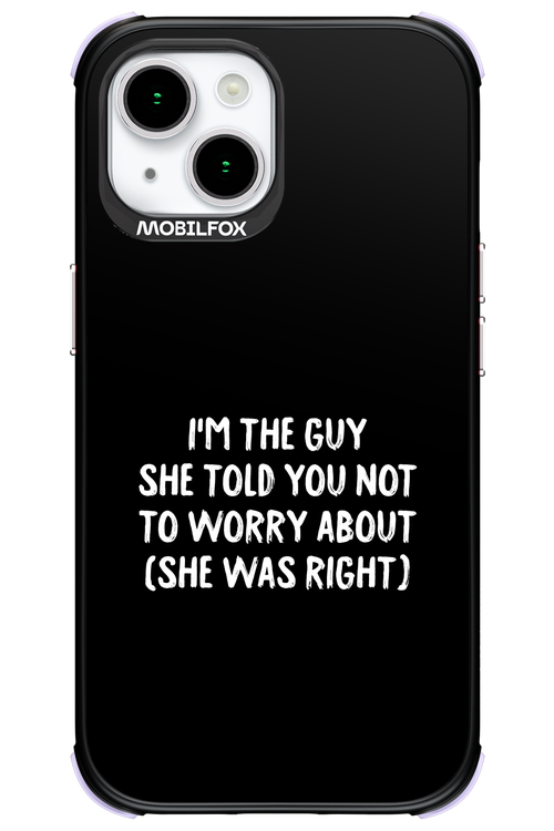 She was right 2.0 - Apple iPhone 15