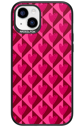 Holiday Heartss - Apple iPhone 15 Plus