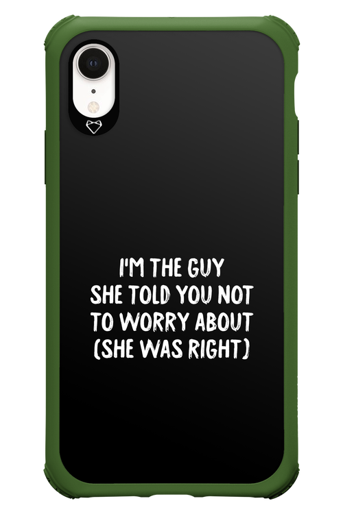 She was right - Apple iPhone XR