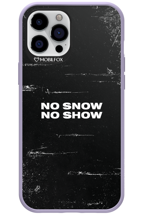 No snow, no show - Apple iPhone 12 Pro Max