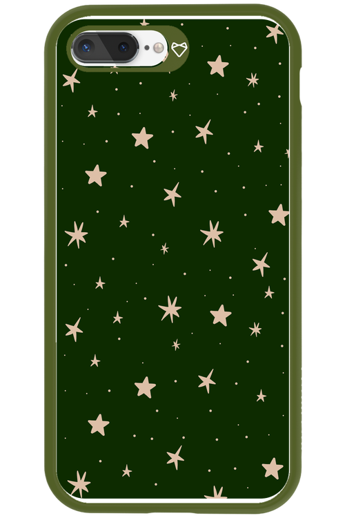 Forest Green Stars - Apple iPhone 8 Plus