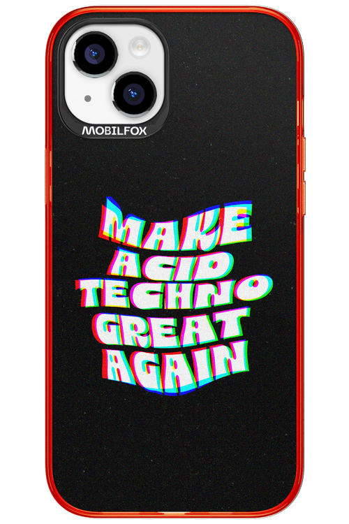 Acid Techno - Apple iPhone 15 Plus