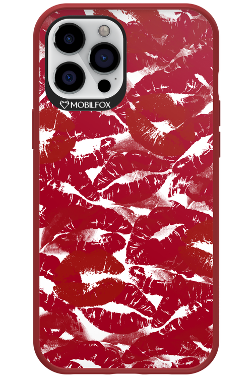 Burgundy and Kiss 2.0 - Apple iPhone 12 Pro Max