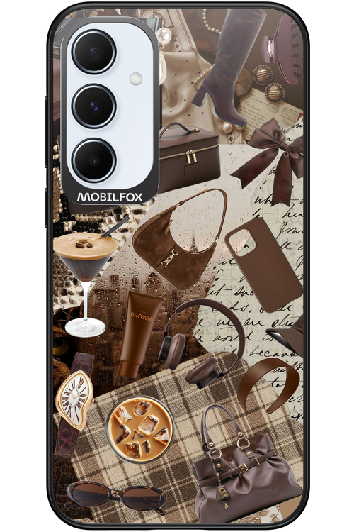 Brown Love - Samsung Galaxy A55