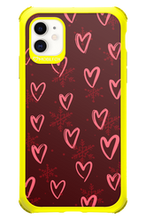 Christmas Hearts - Apple iPhone 11