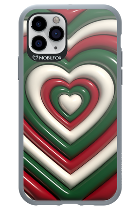 XMAS Hearts - Apple iPhone 11 Pro