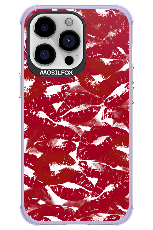 Burgundy and Kiss 2.0 - Apple iPhone 13 Pro