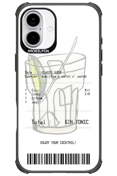 gin tonic - Apple iPhone 16 Plus