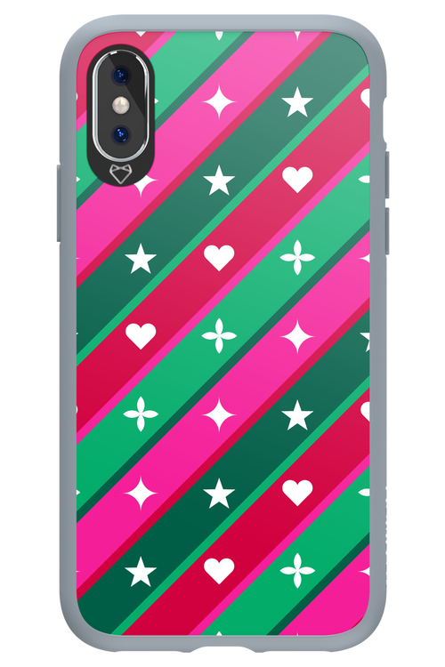 Christmas Stripes - Apple iPhone X