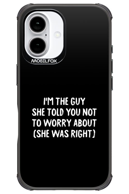 She was right - Apple iPhone 16