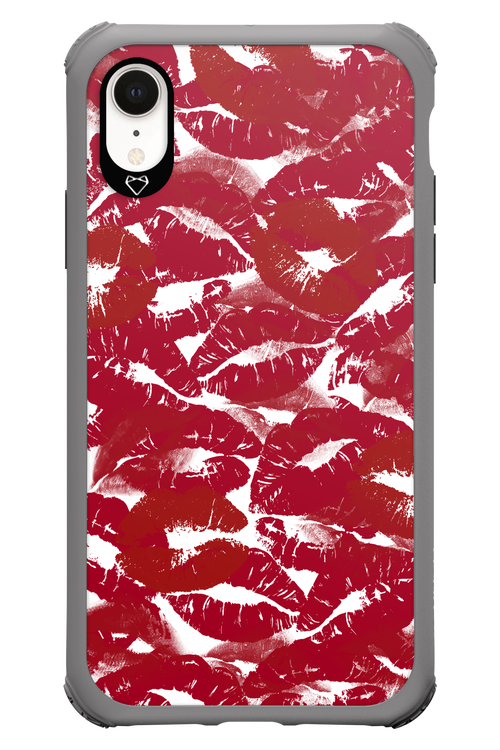 Burgundy and Kiss 2.0 - Apple iPhone XR