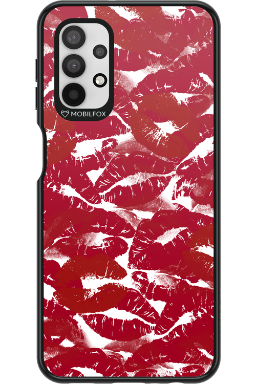 Burgundy and Kiss 2.0 - Samsung Galaxy A32 5G